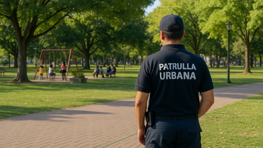 Patrulla Urbana. Imagen creada con IA Patrulla Urbana. Imagen creada con IA