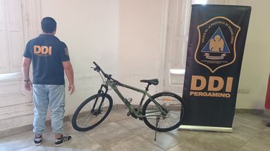 La DDI recuperó la bicicleta sustraída. La DDI recuperó la bicicleta sustraída.