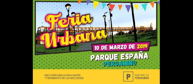 Se había anunciado que la feria sería en la Ribera del Arroyo Pergamino pero tendrá lugar en el Parque España. (MUNICIPALIDAD DE PERGAMINO)