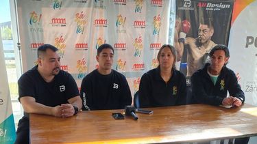 Presentacion oficial del festival boxístico en Zárate con Lautaro Benicelli como figura central Presentacion oficial del festival boxístico en Zárate con Lautaro Benicelli como figura central