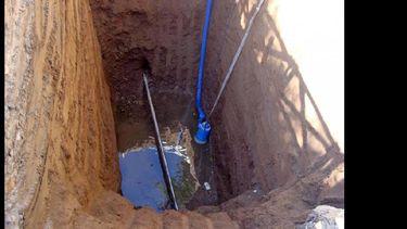 Los trabajos son coordinados por la Dirección de Obras Sanitarias. (LA OPINION)