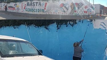 Los murales que tapó la municipalidad de Zárate Los murales que tapó la municipalidad de Zárate