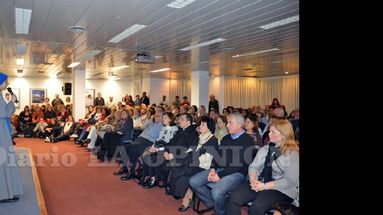 La hermana Guadalupe contó sus vivencias en nuestra ciudad en dos charlas. (LA OPINION)