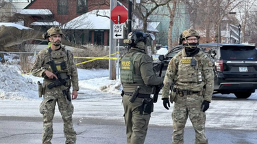 Estados Unidos: Agentes federales de la ICE en un operativo Estados Unidos: Agentes federales de la ICE en un operativo