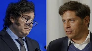 Milei y Kicillof Milei y Kicillof