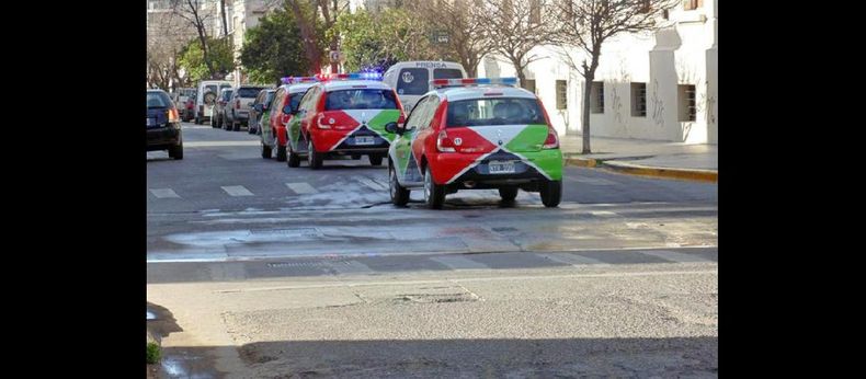 Hasta no hace mucho tiempo se podían ver Patrullas Urbanas recorriendo las calles a toda hora en todos los sectores de la ciudad.  (LA OPINION)