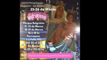 Desde el próximo fin de semana estará abierta la inscripción. Desde el próximo fin de semana estará abierta la inscripción.