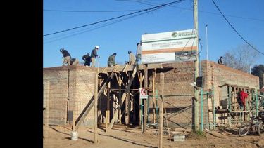 El barrio Jorge Newbery contará con una moderna infraestructura incluyendo el centro de salud. (LA OPINION)