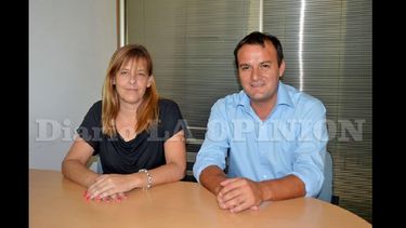 El Centro de Referencia de avenida Colón y General Paz será ahora la nueva sede de trabajo de Gisela Cerminara y Daniel Tamblay, designados recientemente como referentes regional y local respectivamente. (LA OPINION)