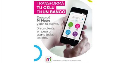 La App es liviana, apta para todo tipo de Smartphone Android y está pensada para quienes sienten que los bancos no son para ellos. (BANCO MACRO)