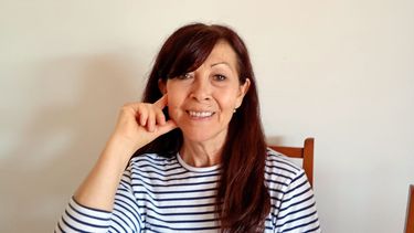 Claudia Vigo, en la intimidad de su casa, recibió a LA OPINION. Claudia Vigo, en la intimidad de su casa, recibió a LA OPINION.