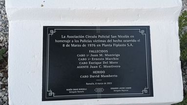 El próximo 8 de marzo de 2026 se cumplirán 50 años del atentado ocurrido en la Fábrica Fiplasto, un hecho que conmocionó profundamente a la comunidad y dejó una huella imborrable en la historia local. El próximo 8 de marzo de 2026 se cumplirán 50 años del atentado ocurrido en la Fábrica Fiplasto, un hecho que conmocionó profundamente a la comunidad y dejó una huella imborrable en la historia local.