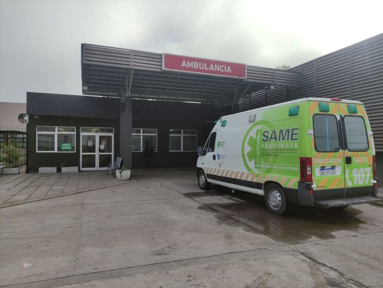 El Hospital San José de Pergamino atendió casos leves en la Guardia.