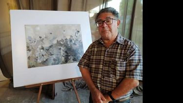 Patrimonio Plástico Rubén Albarracín rinde homenaje a los 75 años de trayectoria artística del reconocido dibujante. (PRENSA MUNICIPIO)