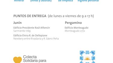Las donaciones pueden ser alcanzadas a las sedes de Pergamino y Junín. Las donaciones pueden ser alcanzadas a las sedes de Pergamino y Junín.