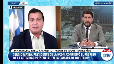 Sergio Massa firmó una resolución para volver a la actividad presencial en la Cámara de Diputados. Sergio Massa firmó una resolución para volver a la actividad presencial en la Cámara de Diputados.