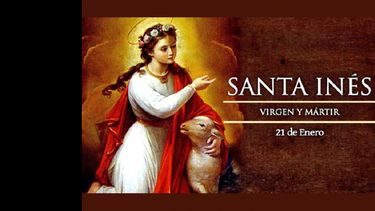 Se recuerda hoy la valentía de Santa Inés, virgen y mártir, modelo de castidad para la juventud. (INTERNET)