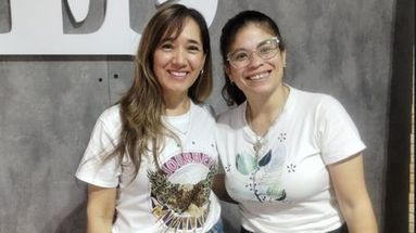 Belkis y Verónica Ferreira, integrantes de la organización de la Diversity Fest.