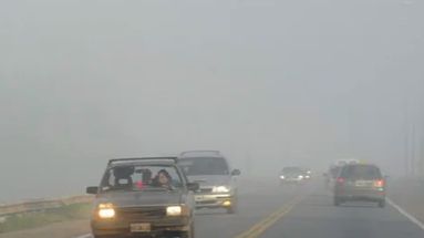 Advertencia del Servicio Meteorológico Nacional por niebla en rutas de Pergamino y la región