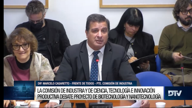 Marcelo Casaretto (FdT) preside la Comisión de Industria. Marcelo Casaretto (FdT) preside la Comisión de Industria.