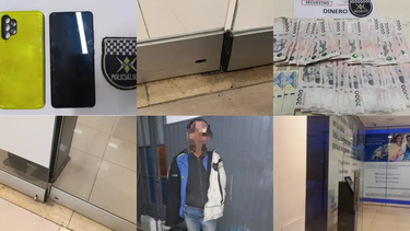 Joven aprehendido por robo a un banco en el centro de San Nicolás. Joven aprehendido por robo a un banco en el centro de San Nicolás.