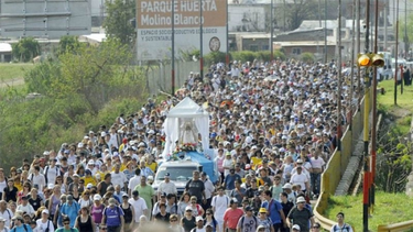 Esta tarde inicia la peregrinación al Santuario de la Virgen de San Nicolás desde Rosario. Esta tarde inicia la peregrinación al Santuario de la Virgen de San Nicolás desde Rosario.
