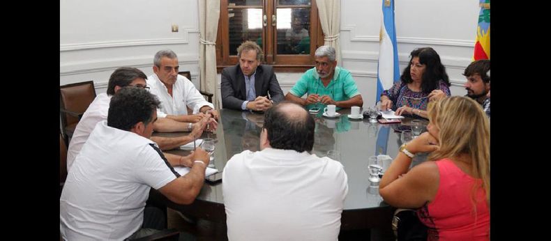 Los referentes de los gremios que nuclean a los empleados municipales y los funcionarios del Ejecutivo volverán a verse las caras el 7 de marzo. (MUNICIPALIDAD DE PERGAMINO)