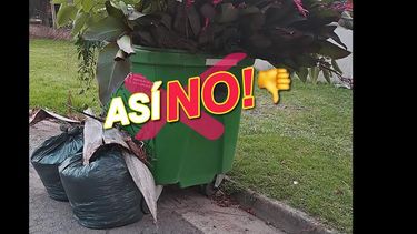 Genera preocupación en las autoridades el mal uso de los contenedores de residuos. Genera preocupación en las autoridades el mal uso de los contenedores de residuos.