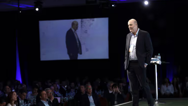 Federico Sturzenegger durante el coloquio de IDEA Federico Sturzenegger durante el coloquio de IDEA