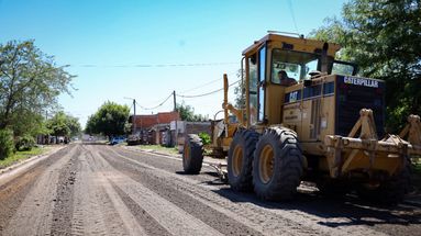 En los barrios de Pergamino hay una intensa actividad de la Secretaría de Servicios Públicos