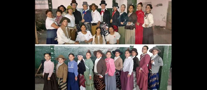 El Conjunto Tradicional Mayor en el X Certamen de Danza y Malambo El Caudillo. (AIRE CRIOLLO) - El Conjunto Tradicional Infantil, obtuvo el primer premio en la ciudad de Santiago del Estero. (AIRE CRIOLLO)