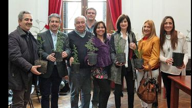 Importante participación de concejales, funcionarios y demás autoridades en la apertura de las actividades. (LA OPINION)