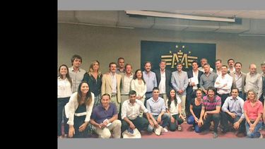 El ministro Elustondo encabezó la reunión ayer en Cariló. (MINISTERIO DE PRODUCCION)