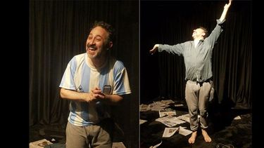 Marcelo Saltal reestrenó el unipersonal El Edificio, de Gustavo Moscona. Marcelo Saltal reestrenó el unipersonal El Edificio, de Gustavo Moscona.
