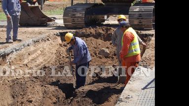 Los trabajos que lleva a cabo Hidráulica siempre son muy esperados. (LA OPINION)