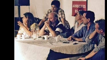 Destacados dirigentes del radicalismo de la región se reunieron en Arrecifes. (@cachigutierrez)