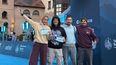 María Elisa Linares, Iván Montevegna, Fabián Andrieux y Jesús Ledesma en Villa General Belgrano. María Elisa Linares, Iván Montevegna, Fabián Andrieux y Jesús Ledesma en Villa General Belgrano.