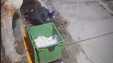 Operadores del COZ detectaron a un ladrón forzando el candado de una moto Operadores del COZ detectaron a un ladrón forzando el candado de una moto