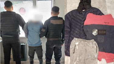 El sujeto fue aprehendido en inmediaciones del barrio Jorge Newbery. El sujeto fue aprehendido en inmediaciones del barrio Jorge Newbery.