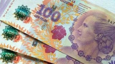 El papel -por entonces con la imagen de Julio Argentina Roca- tenía capacidad para comprar 33 kilos de asado. En 2023 se pueden comprar menos de 100 gramos.