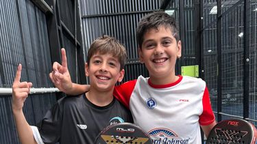 Vitto Benvenutto (a la derecha) junto a Octavio Garrett: se preparan para el Master de APA.