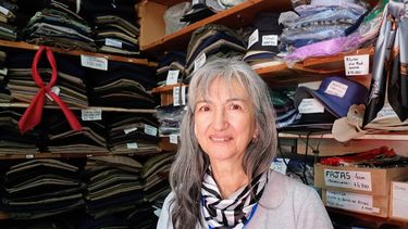 Silvia Arregui, en San Ignacio, donde recibió a LA OPINION. Silvia Arregui, en San Ignacio, donde recibió a LA OPINION.