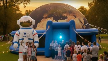En el Centro Cultural Bellas Artes. Los visitantes podrán elegir entre tres aventuras únicas: Dinosaurios, Aventura submarina y Misión espacial.