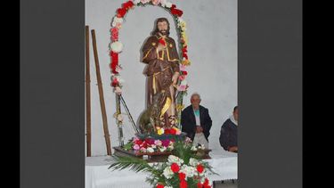 San Roque, el santo de la caridad, la pobreza y los enfermos. (ARCHIVO LA OPINION)