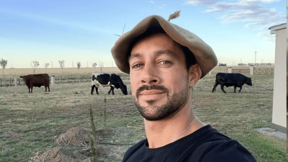 Bruno Riboldi el productor agropecuario que denunció el robo de 190 animales en la zona rural de Santa Teresa. Bruno Riboldi el productor agropecuario que denunció el robo de 190 animales en la zona rural de Santa Teresa.