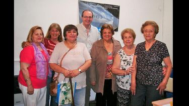 Parte del grupo de graduadas del Sadop Pergamino. (SADOP)