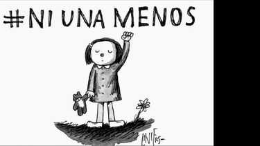 Bajo la consigna Ni una menos, los pergaminenses se reunirán en la Plaza Merced el miércoles a las 17:00. (INTERNET)