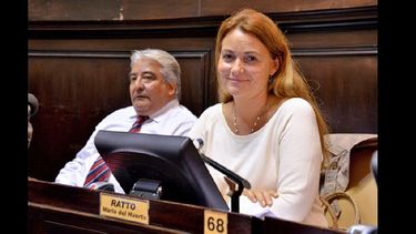 La diputada provincial pergaminense, María del Huerto Ratto. (CAMARA DE DIPUTADOS BUENOS AIRES)