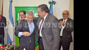 Carlos Laguía se mostró dispuesto a colaborar desde su lugar. (LA OPINION)