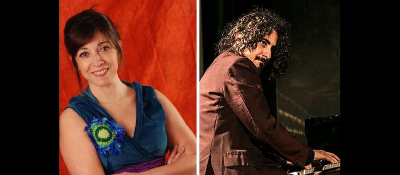 Laura Albarracín y Julián Peralta dictarán talleres y brindarán recitales durante la realización el II Encuentro de Música Popular de Pergamino. (INTERNET)